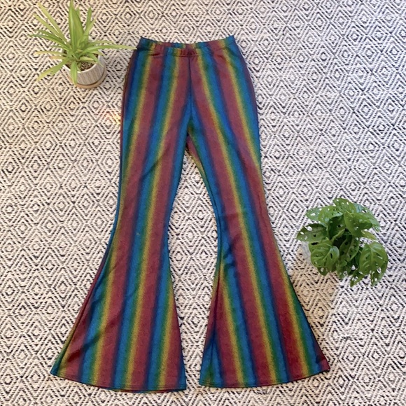 Rainbow bellbottoms - Picture 1 of 4